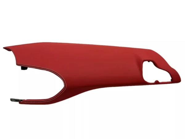 Ferrari F8 / Luxurious Leather Dashboard Cover / Red-White