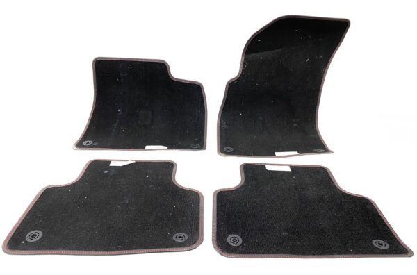 LAMBORGHINI URUS original Fusmaten floor mats SCHWARZ ROT 353420030370 5