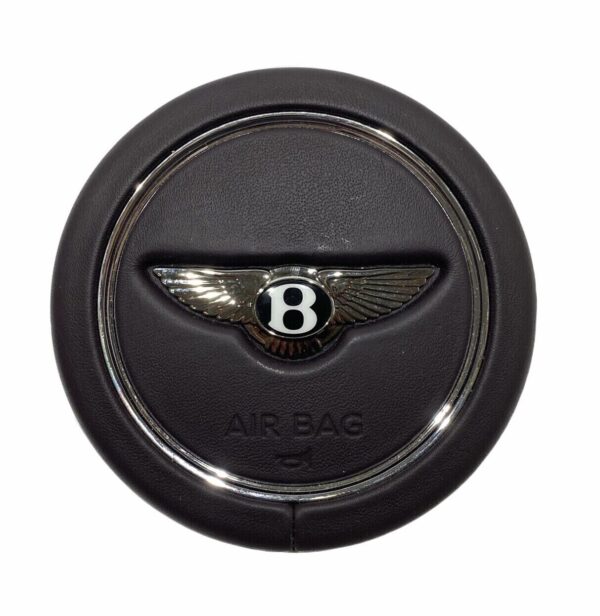 Bentley Bentayga / Continental / Steering Wheel Airbag / Part Number: 36A880201 / Color: Damson