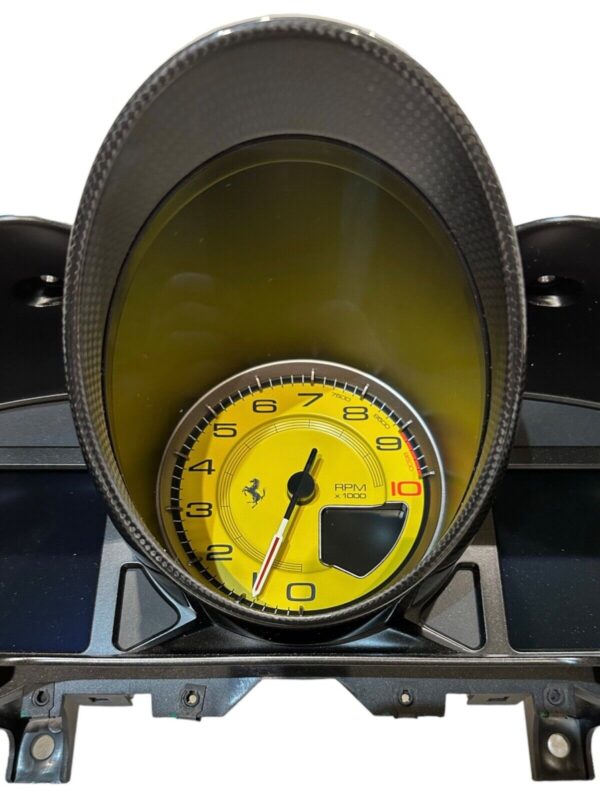 Ferrari 812 Competizione Carbon / Speedometer (Tachometer) / Part Number: 985167 - Image 5