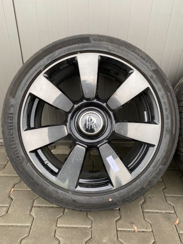 ROLLS ROYCE CULLINAN Rader satz black polished wheels set 22 inch 354630165681