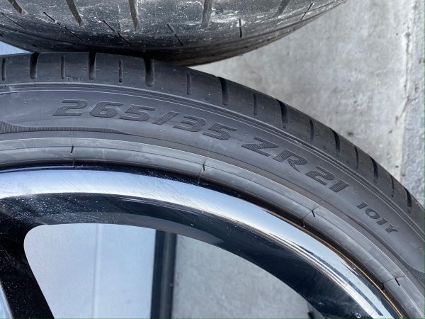 PORSCHE TAYCAN TURBO S Rader satz wheels set 21 inch zoll 353970373602 9