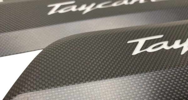 PORSCHE TAYCAN TURBO S CARBON seitenschweller door sill kick plate 353951036813 4