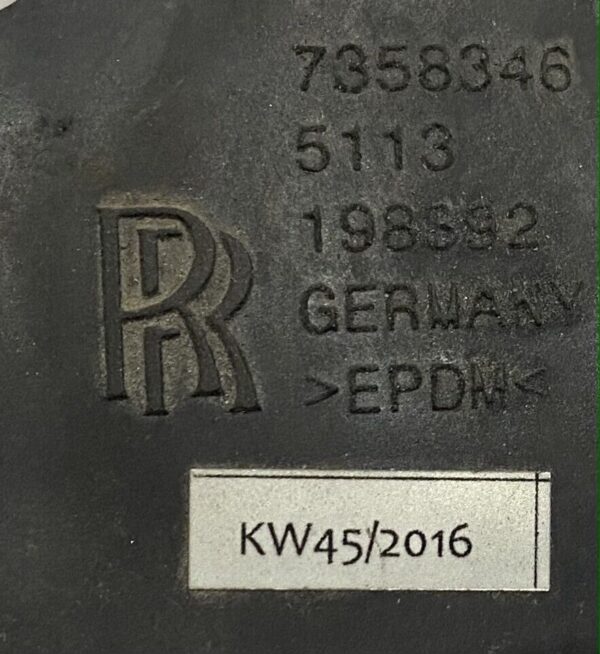 ROLLS ROYCE DAWN WRAITH vorne Tursiegel RH front door seal 51137358346 7358346 354109586593 2