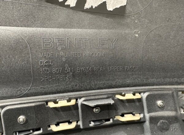 Bentley Continental GT / Rear Bumper / Part Number: 3SD807511 - Image 13