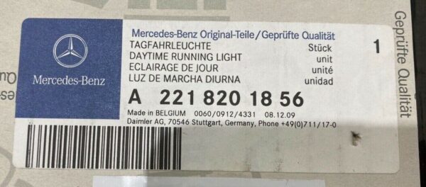 Mercedes-Benz / Running Day Light (Right) / Part Number: A2218201856 - Image 6