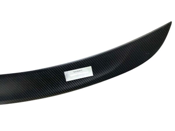 Tesla Model S / Carbon Rear Spoiler Wing / Part Nr.: 1023179-00-C - Image 4