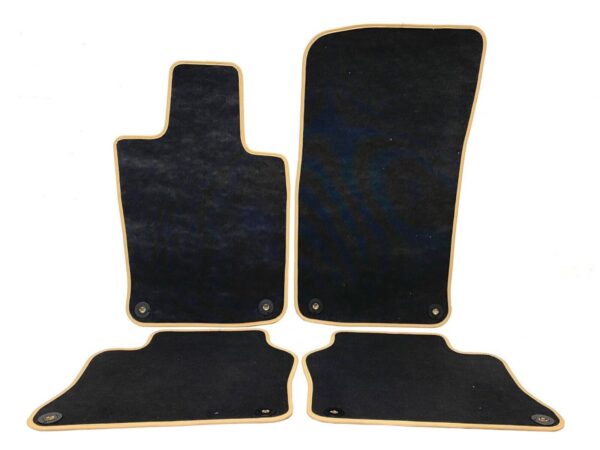 Porsche Panamera Original Floor Mats in Camel Color - Image 6