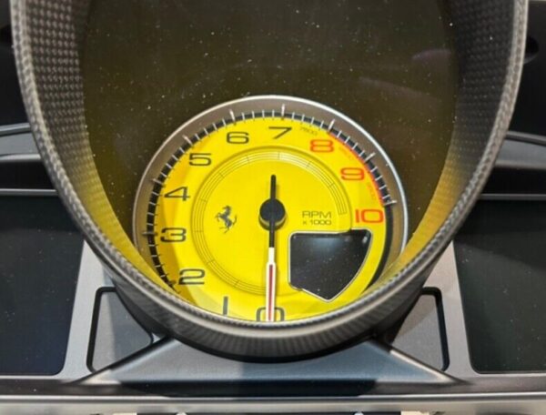 FERRARI F8 SPIDER TRIBUTO CARBON Tachometer instrumententafel Speedometer 863760 355085954606 4