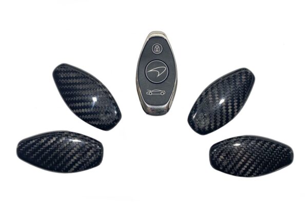 MCLAREN 720S 600LT 570S MSO CARBON FIBER Schlussel Schlusselabdeckung key cover 354630158916