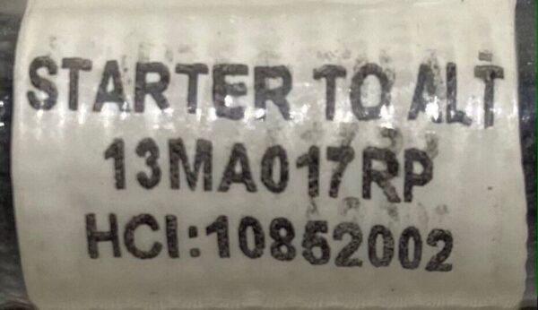 MCLAREN kabel starter to alternator cable 13MA017RP 354656959356 2