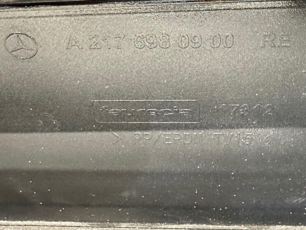 MERCEDES BENZ S S63 S65 AMG W217 seitenschweller side skirt trim RH A2176980900 355175679606 9