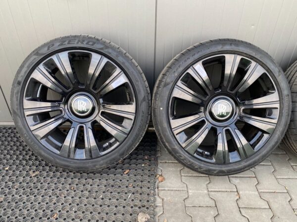 Rolls-Royce New Ghost / Black Polished Wheels Set / Size: 21 inches (Zoll) - Image 4