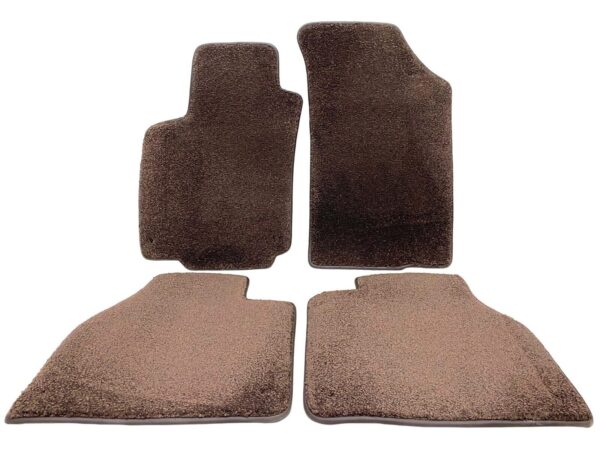 BENTLEY FLYING SPUR Fusmaten floor mats BRAUN BURNT OAK 353420732307