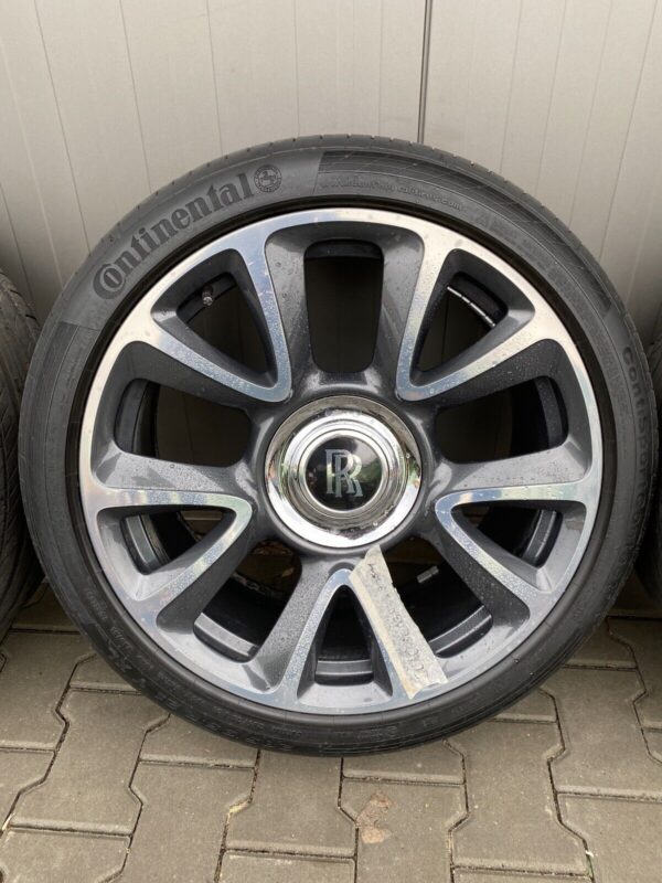 ROLLS ROYCE WRAITH Rader satz black polished wheels set 21 inch zoll 353376905417 5