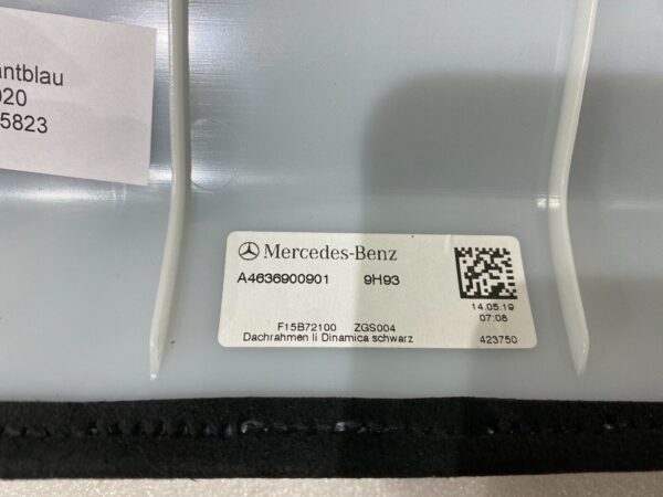 MERCEDES BENZ AMG G63 dachrahmen roof frame nr A4636900901 354573392798 7