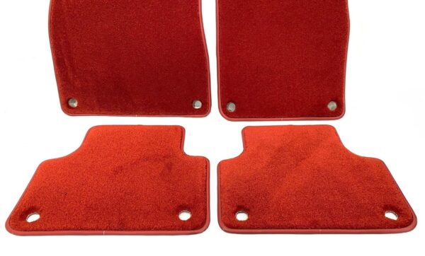 BENTLEY BENTAYGA Fusmaten floor mats ROT RED 353420011309 3