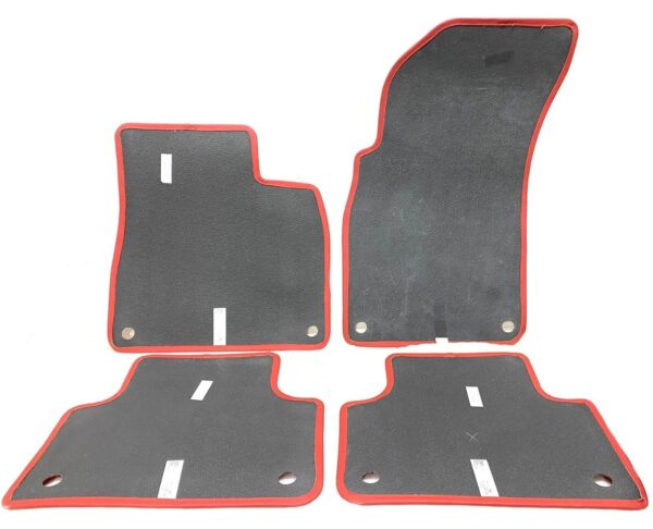 BENTLEY BENTAYGA Fusmaten floor mats ROT RED 353420011309 5