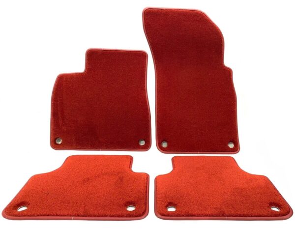 BENTLEY BENTAYGA Fusmaten floor mats ROT RED 353420011309