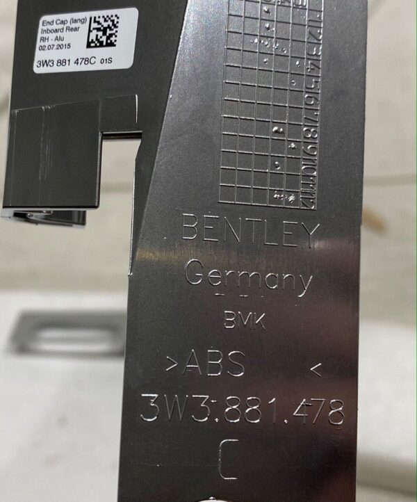 BENTLEY CONTINENTAL FLYING SPUR GT GTC connecting strip guide rail 3W3881 3Y5881 354630069039 5