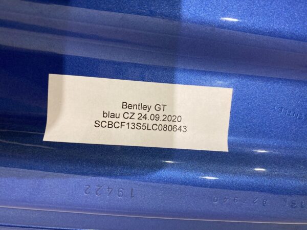 Bentley New Continental GT / Rear Spoiler / Part No.: 3SD827940 / Blue - Image 7