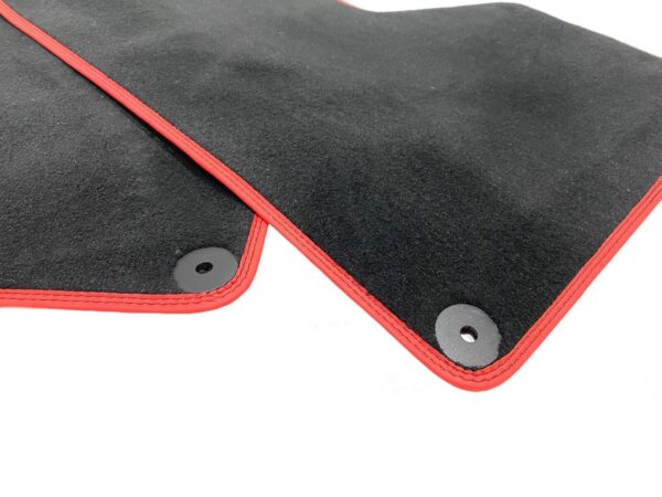 Lamborghini Huracan / Original Floor Mats / Color: Black Red - Image 5