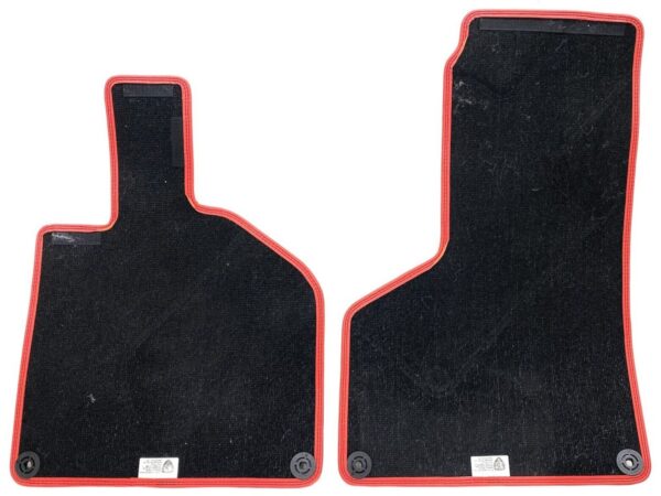 Lamborghini Huracan / Original Floor Mats / Color: Black Red - Image 6